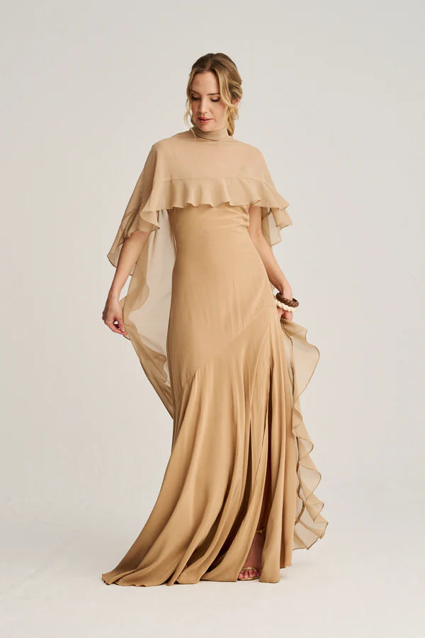 VESTIDO SIENA CON CAPA