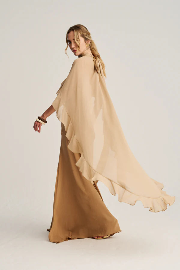 VESTIDO SIENA CON CAPA